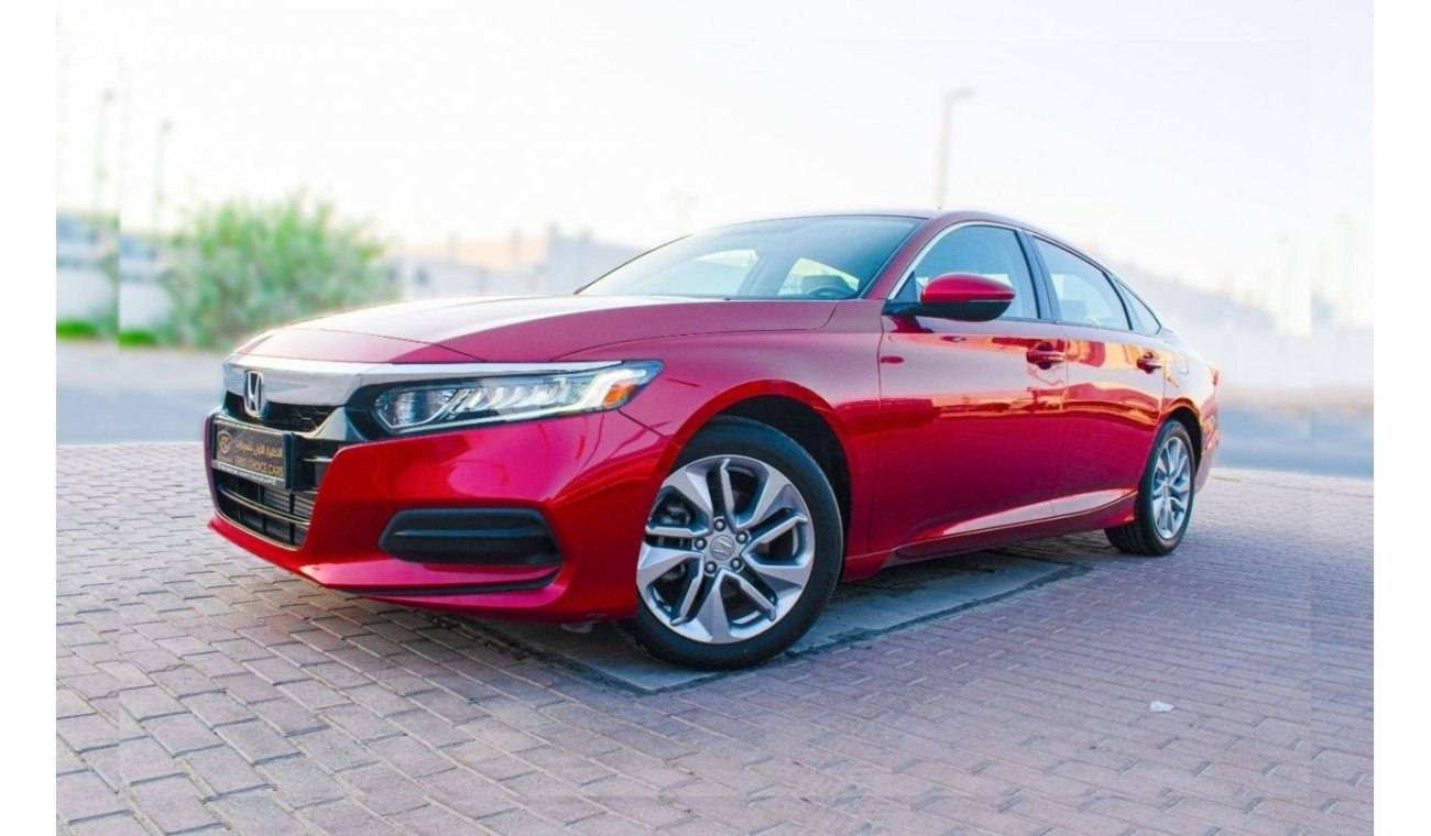 Honda Accord LX 2018 | HONDA ACCORD | 1.5L LX TURBO V4 5-SEATER | GCC | VERY WELL-MAINTAINED | SPECTACULAR