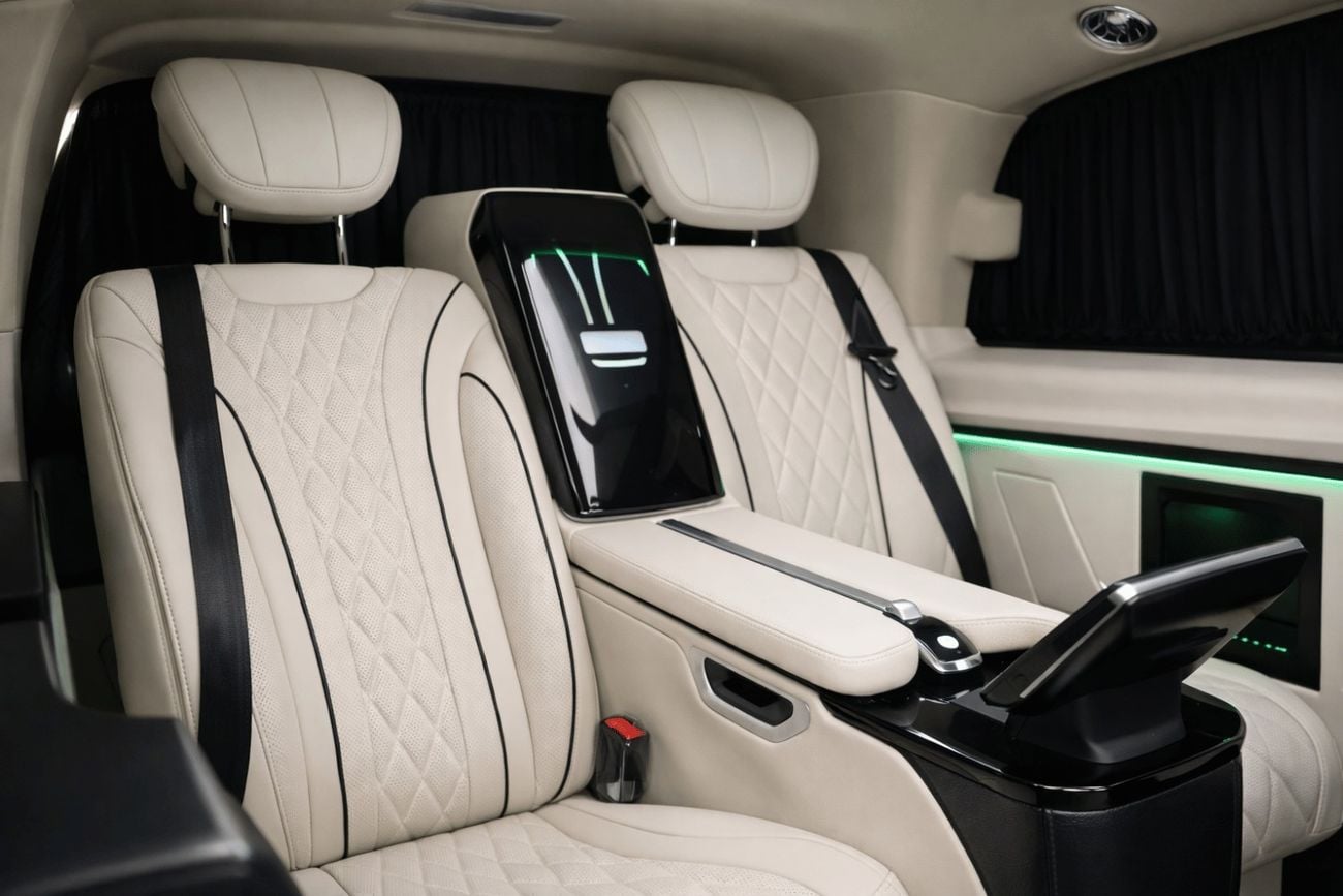 Mercedes Benz Vito 360° Fully Electric VIP Seats | Nappa Leather Interior | Luxury Conversion