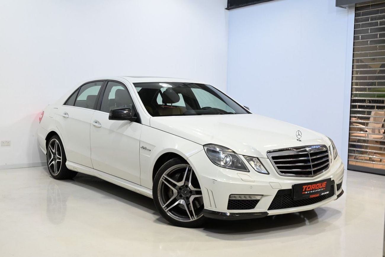 Mercedes Benz E63 AMG E63 AMG 2011 Mercedes-Benz E63 AMG, 9/2028 Mercedes Service Pack, Mercedes Service History, GCC