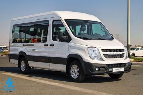فورس أوربانيا  2026 GCC Specs | 14-Seater | 2.6L Turbo DSL | High Roof | 5 Speed MT | Passenger Van | For Export