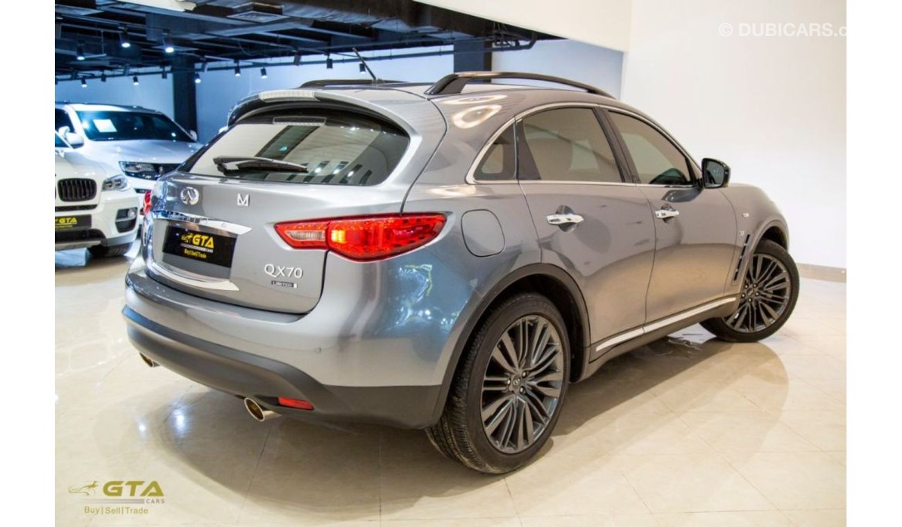 إنفينيتي QX70 2018 Infiniti QX70 Limited, Infiniti Warranty, Full Service History, GCC, Low Kms