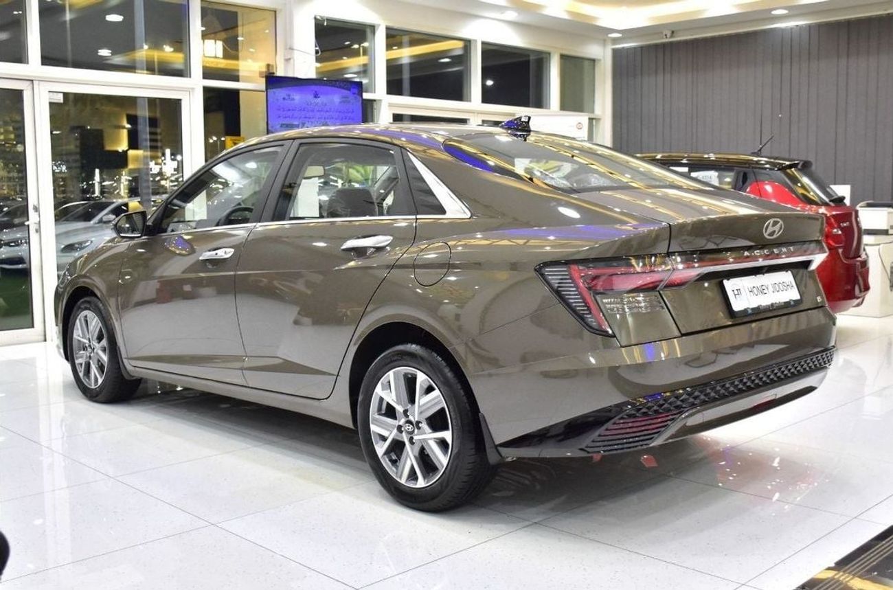 هيونداي أكسنت EXCELLENT DEAL for our Hyundai Accent 1.5L ( 2025 Model ) in Brown Color GCC Specs