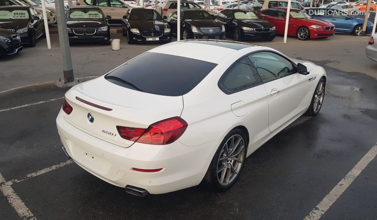 BMW 650i Bmw 650 model 2012 GCC car prefect condition full option low mileage