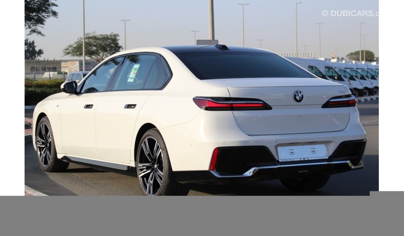 BMW 740Li 2023 MODEL ABU DHABI MOTORS AGENCY 5 YEARS WARRANTY + SERVICE CONTRACT  FULL OPTION