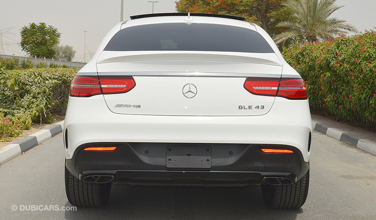 Mercedes-Benz GLE 43 AMG 4MATIC 3.0L V6-Biturbo GCC, 0km with 2 Years Unlimited Mileage Warranty