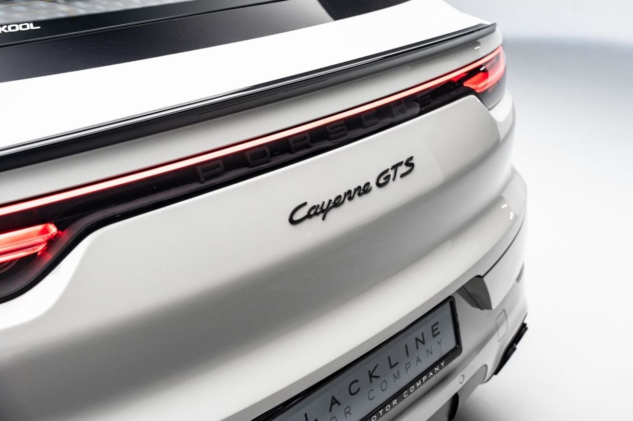بورش كايان GTS BUY NOW, PAY 2027 | THE BLACKLINE STANDARD | 12 Month Blackline Warranty, GCC