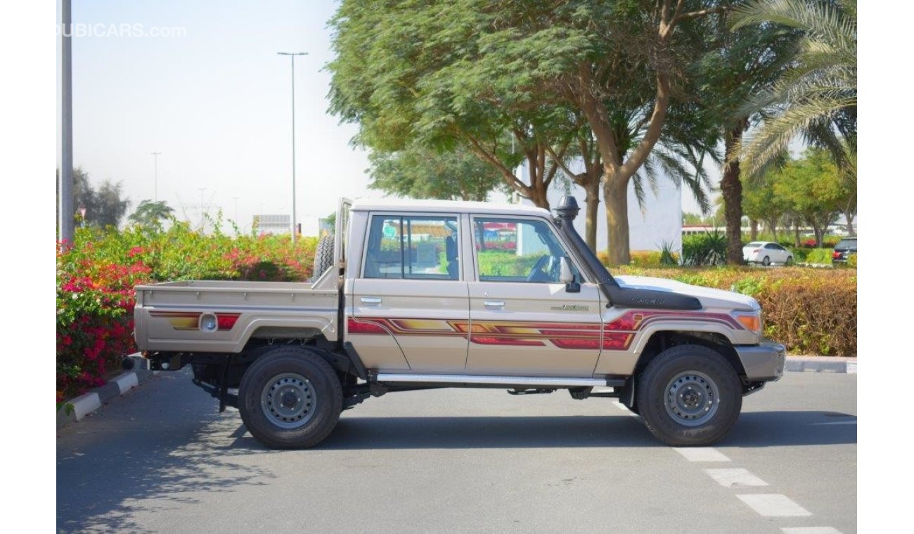 تويوتا لاند كروزر بيك آب 79 DOUBLE CAB PICKUP  V8 4.5L TURBO DIESEL 4WD  MANUAL TRANSMISSION