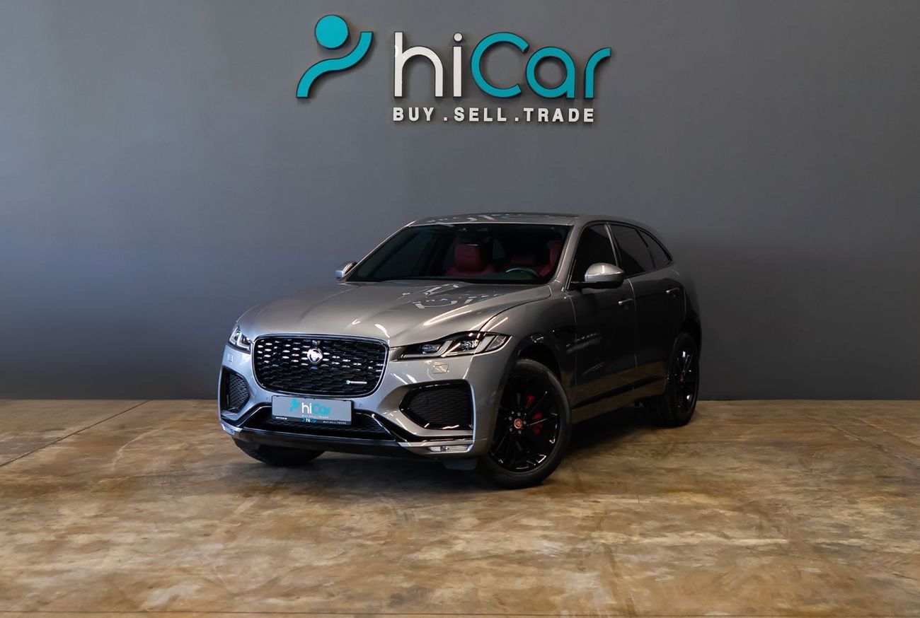 Jaguar F Pace R-Dynamic SE 2.0L AED 2,586 pm • 0% Downpayment • F-Pace R-Dynamic SE • 1 Year Warranty