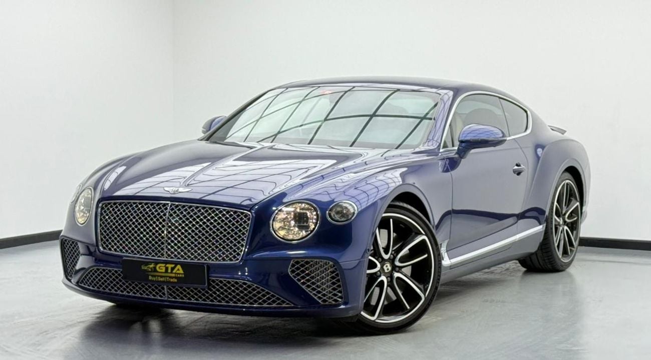 Bentley Continental GT 6.0L W12 (626 HP) 2019 Bentley Continental GT, Warranty, Full Service History, Gcc