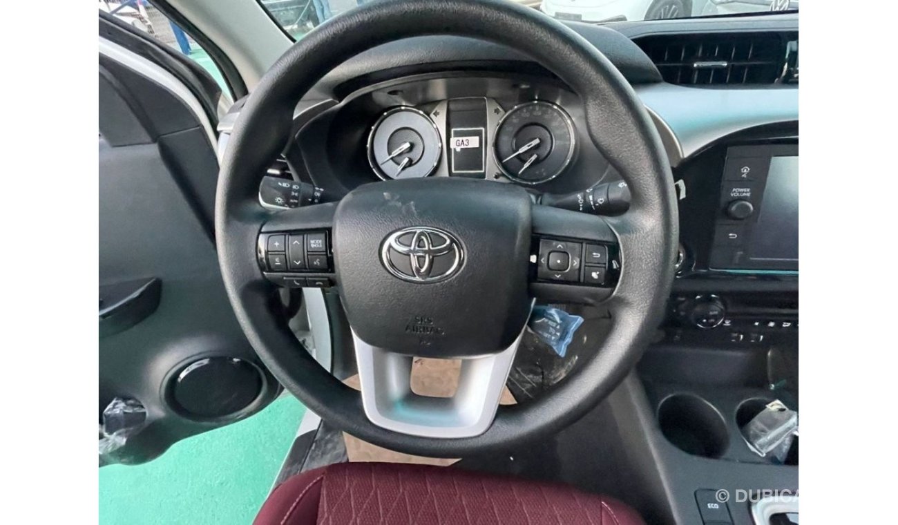 تويوتا هيلوكس GLX 2022 Toyota HILUX GLX (SR5), 4dr Double Cab Utility, 2.7L 4cyl Petrol, Manual, Four Wheel Drive