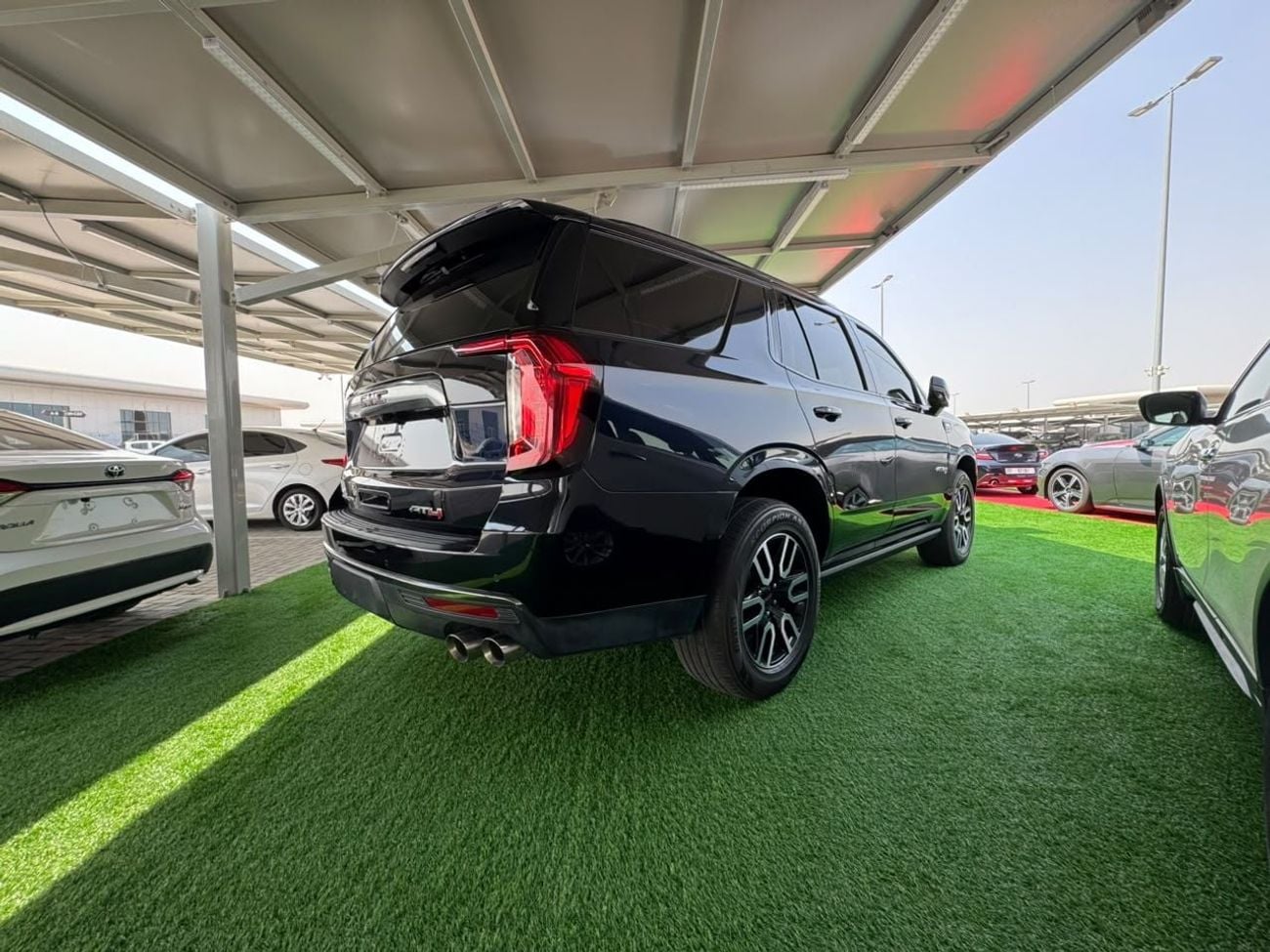 GMC Yukon AT4 GMC YUKON AT4 | 2022   FULL OPTION | GCC SPECS | 60,000 KM   Model: 2022  Engine: 6.2L V8  Power: 42