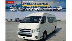 Toyota Hiace CERTIFIED VEHICLE;HIACE HIGH ROOF 12STR,GLX,CROME (GCC SPECS) IN GOOD CONDITION(CODE : 77406)