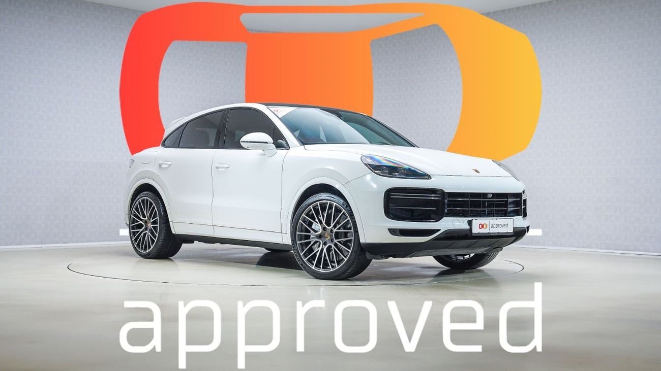 Porsche Cayenne Turbo 4.0L (550 HP) | AED 4,742 PM | Warranty March -2026 | GCC