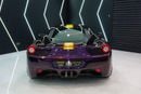 فيراري 458 إيطاليا STD 2014 Ferrari 458 Italia, Carbon Fiber Driver Zone + LEDs, GCC Specs!!