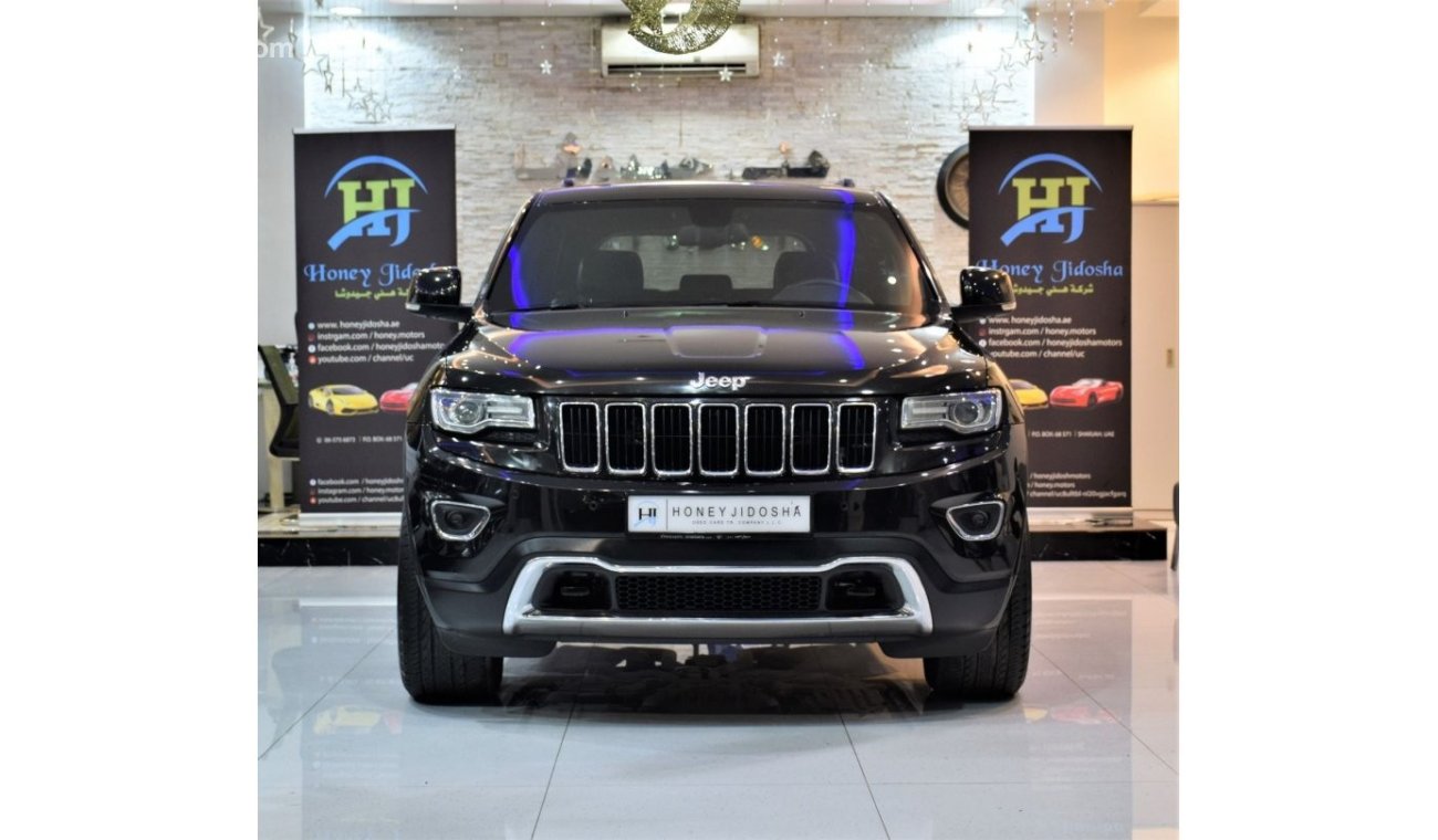 Jeep Grand Cherokee EXCELLENT DEAL for our Jeep Grand Cherokee 4x4 LIMITED 2014 Model!! in Black Color! GCC Specs