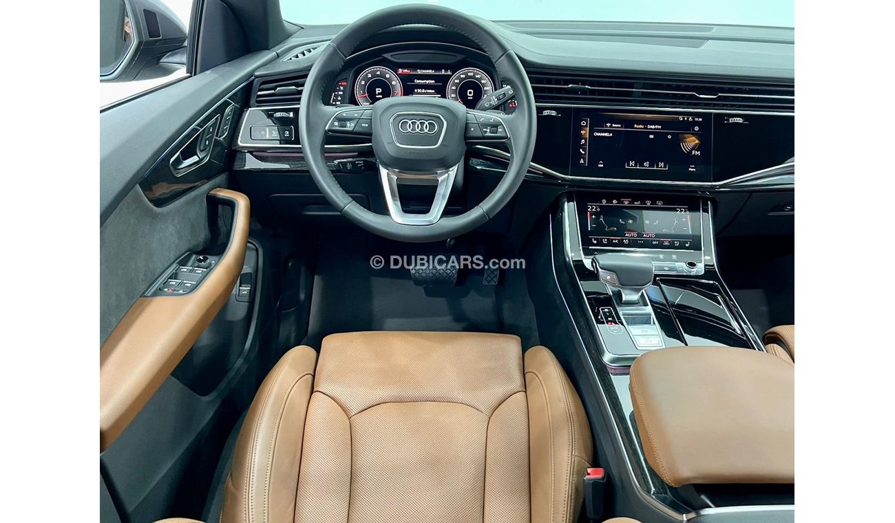 Audi Q8 2019 Audi Q8 55 TFSI Quattro S-Line, 08/2024 Agency Warranty + Service Contract, GCC