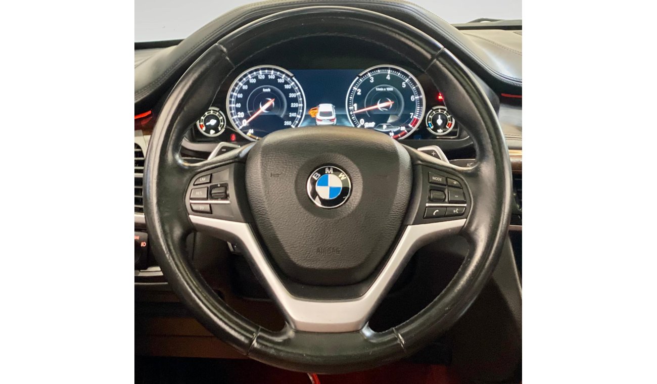 بي أم دبليو X6 2015 BMW X6 xDrive50i, Warranty, BMW Service History, GCC