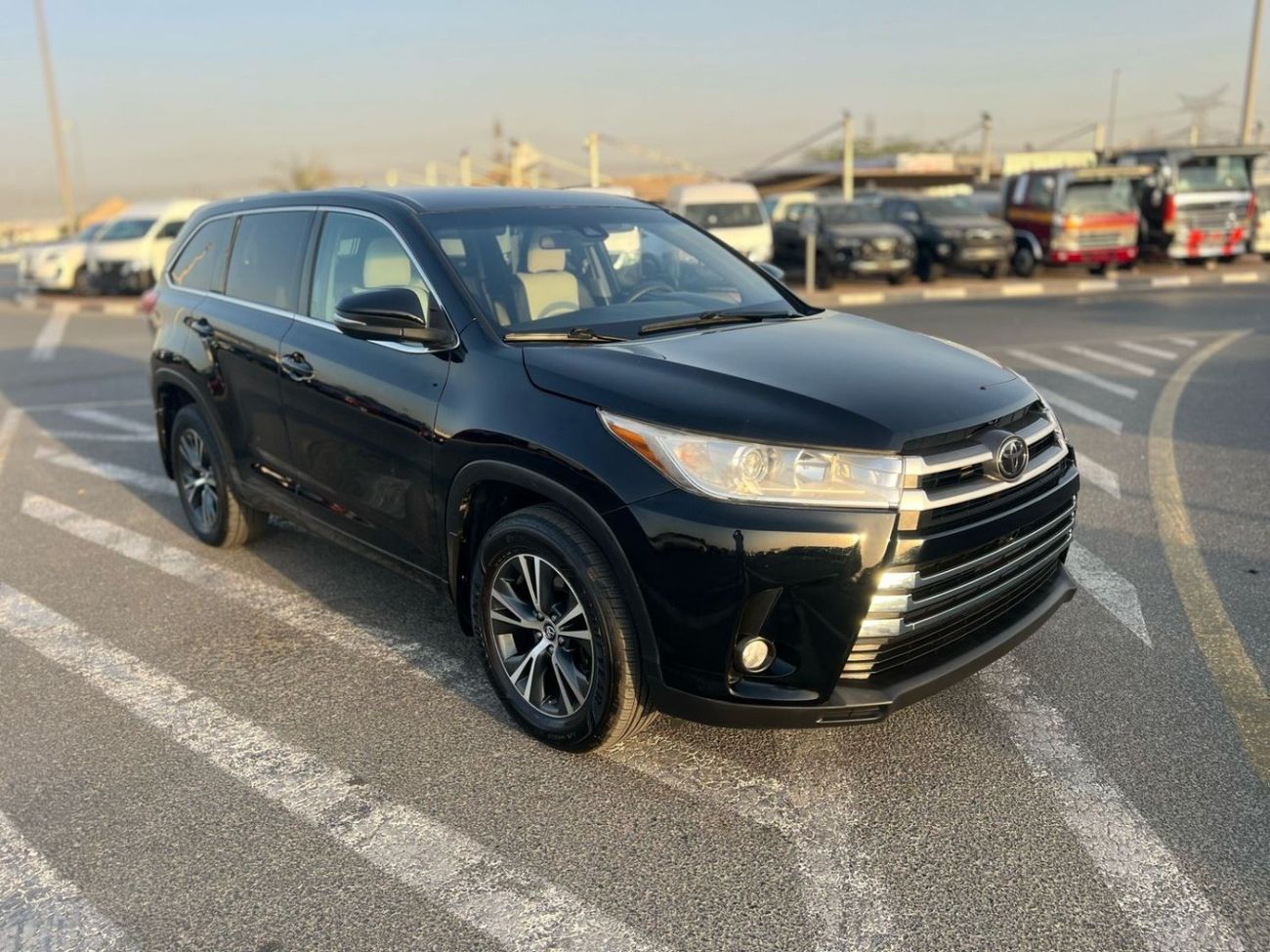 Toyota Highlander 2018 TOYOTA HIGHLANDER V6 3.5L - 4 WHEEL DRIVE (4X4 - LEATHER SEATS WITH 7 SEATER -