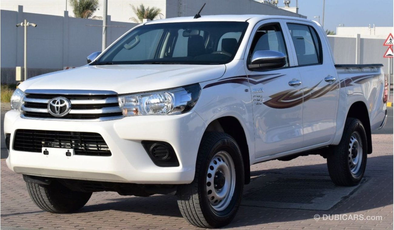 تويوتا هيلوكس TOYOTA HILUX DOUBLE CAB 2018 (V4-2.7L)(4X4)