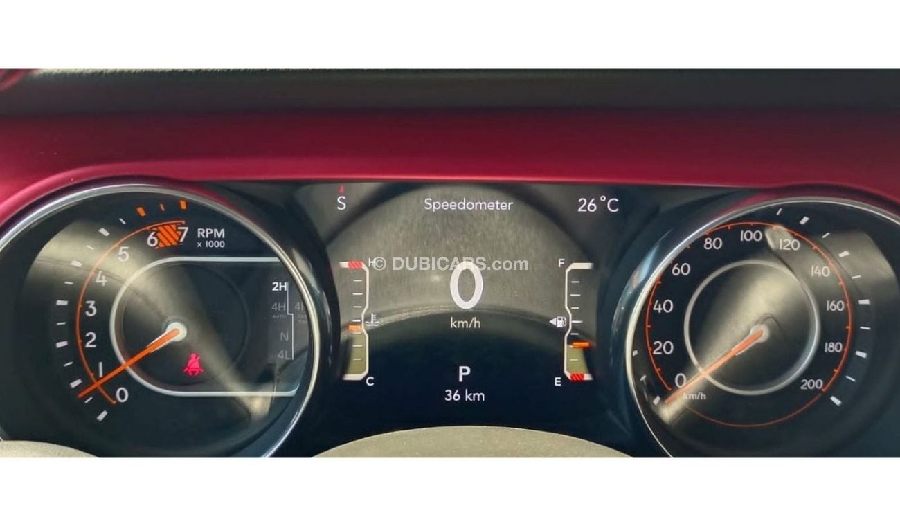 Jeep Wrangler Rubicon 4 Door 3.6L Under Warranty 2023 GCC