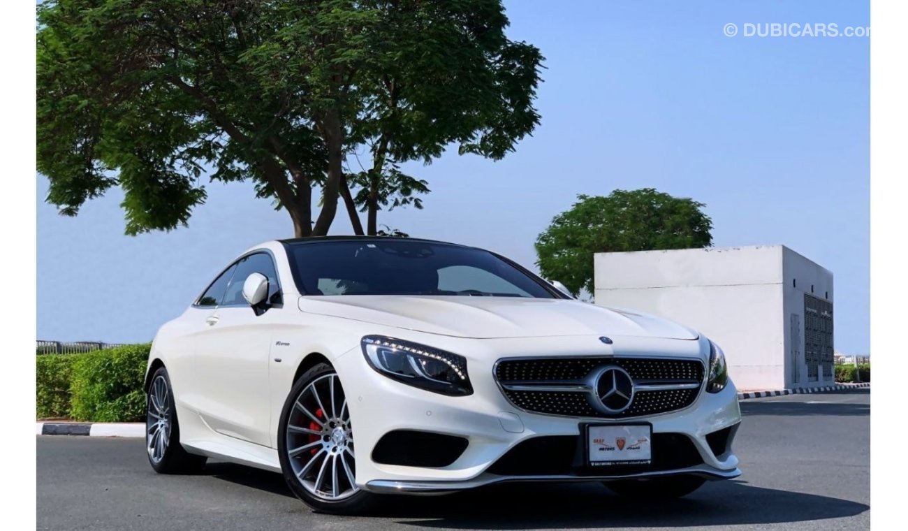 مرسيدس بنز S 550 كوبيه 4.7L-8CYL-Turbo Charge Japanese Spec-Excellent Condition