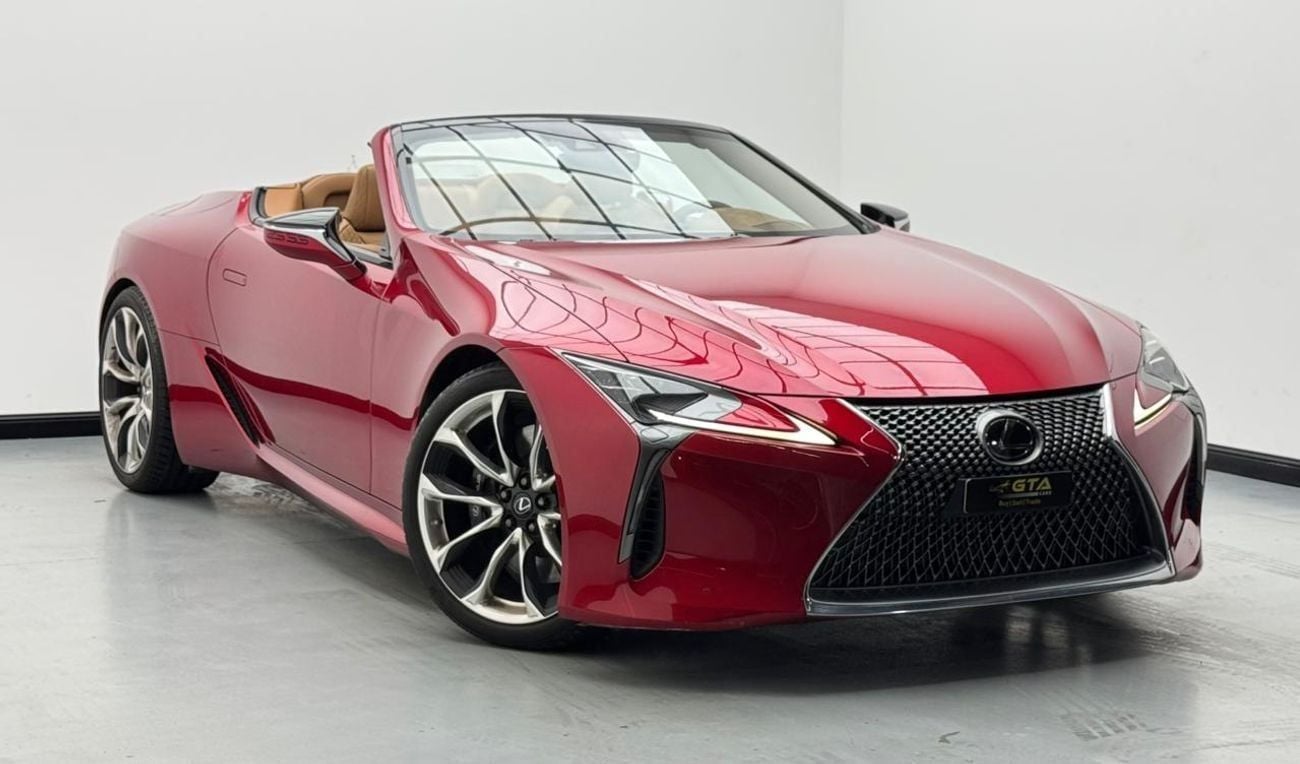 Lexus LC500 Carbon 5.0L 2021 Lexus LC500 Carbon, 2026 / Dec Lexus Warranty, Lexus Service History, GCC