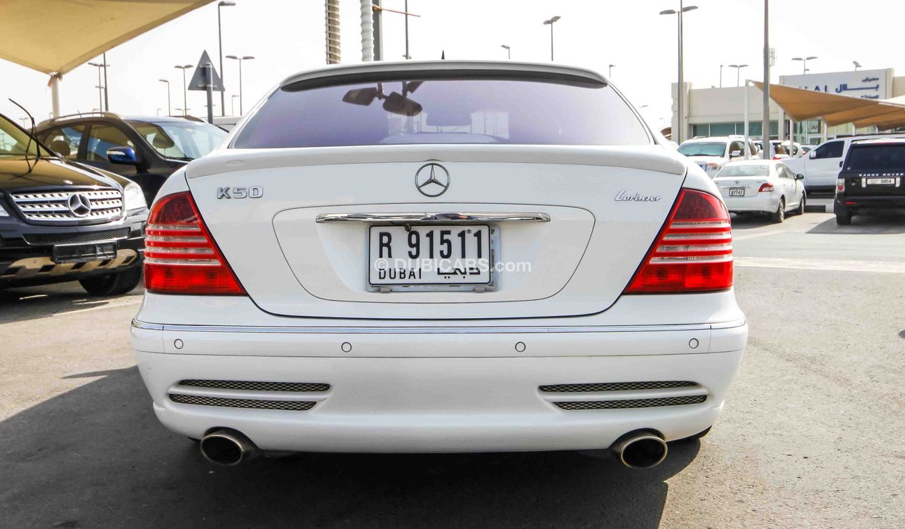 Mercedes-Benz S 500 L With K50 Badge And Lorinser Kit