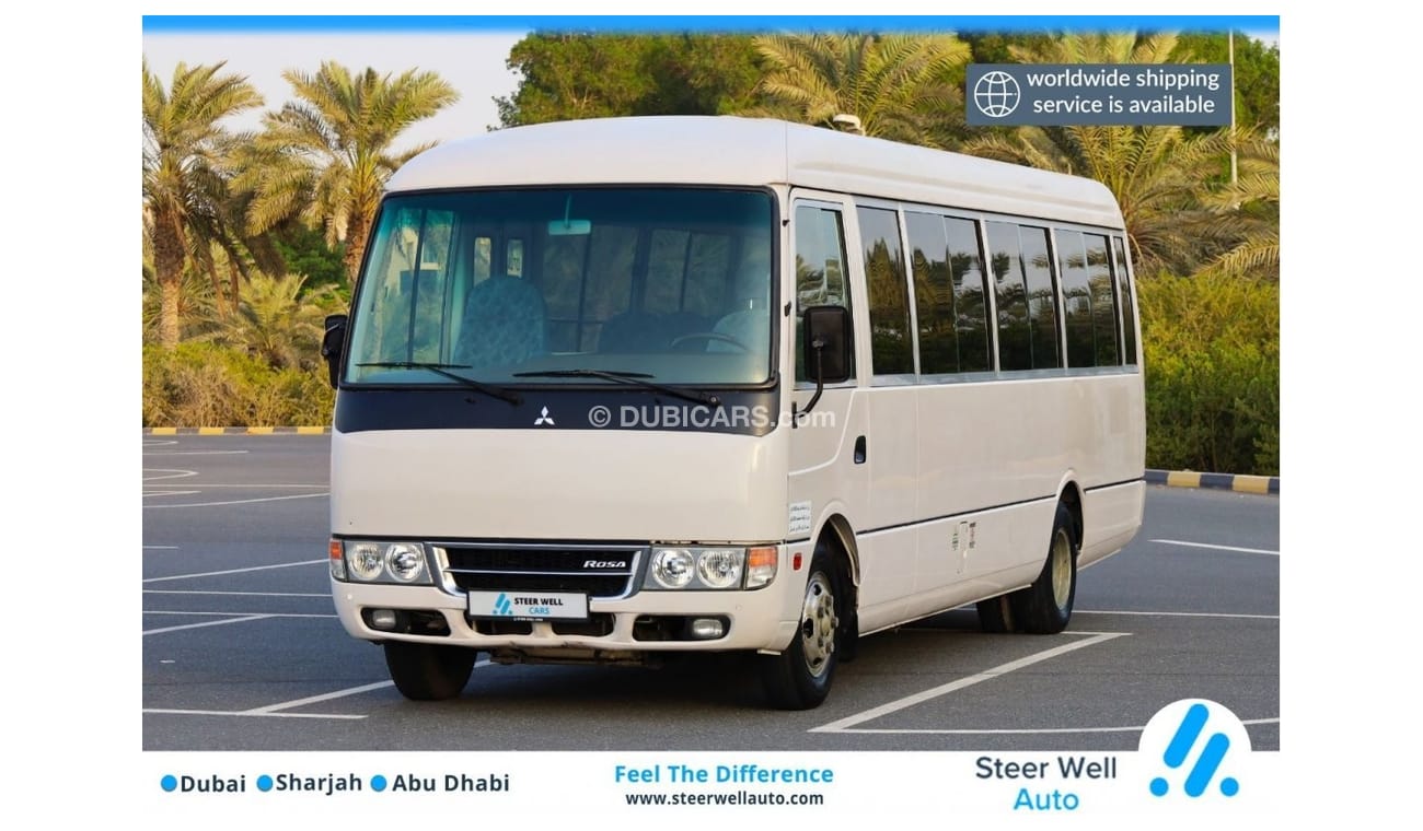 Mitsubishi Rosa 2016 ROSA BUS DIESEL M/T | 34 SEATS - LOW MILEAGE - GCC SPECS - EXCELLENT CONDITION