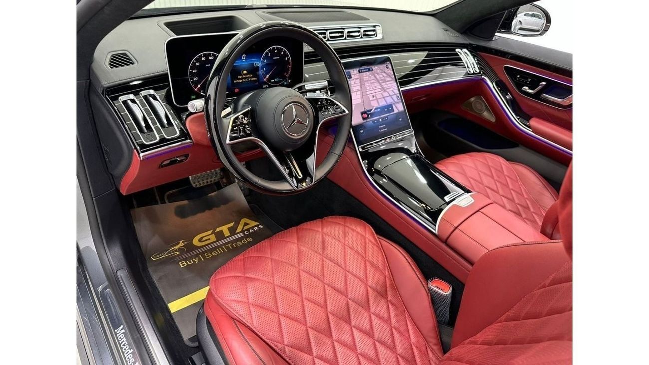 Mercedes-Benz S 500 2022 Mercedes Benz S500 AMG 4MATIC, Warranty, Service History, Fully Loaded, Low Kms, GCC