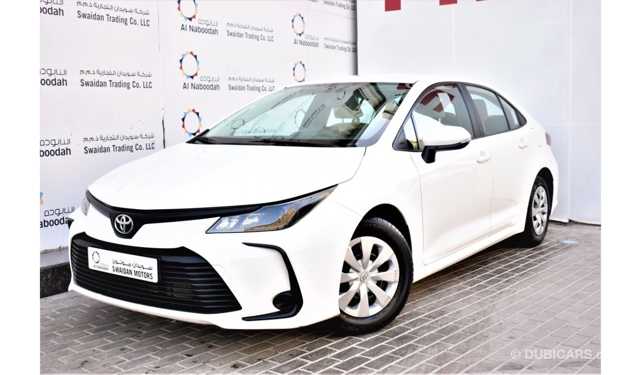 تويوتا كورولا AED 1272 PM | 1.6L XLI GCC DEALER WARRANTY