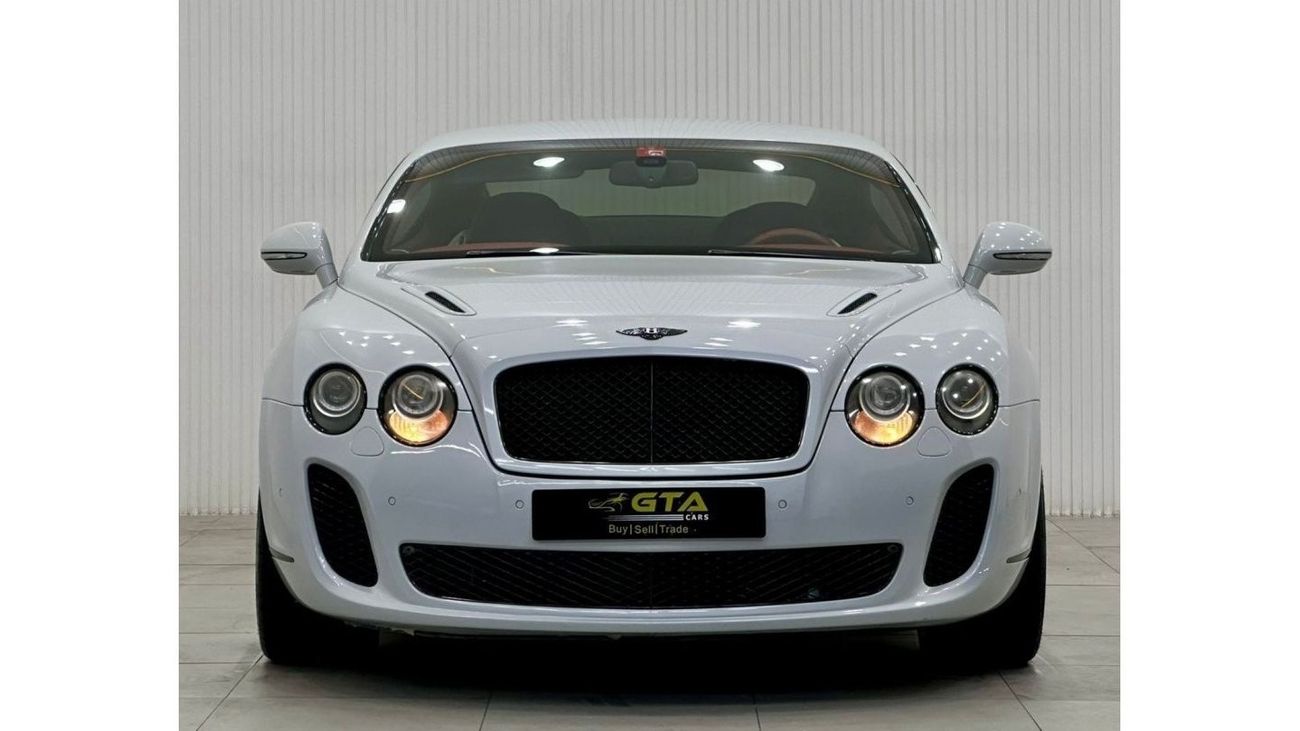 بنتلي كونتيننتال جي تي 2010 Bentley Continental GT Supersports, Service History, Excellent Condition, GCC