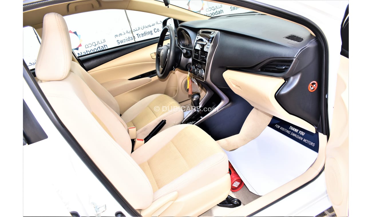 Toyota Yaris AED 799 PM 1.5 SE 2021 GCC DEALER WARRANTY