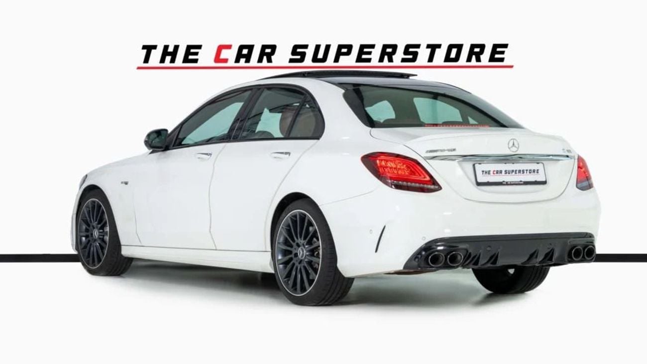 Mercedes Benz C43 AMG AMG SPORT GCC- -well maintained-high specifications-Night Package