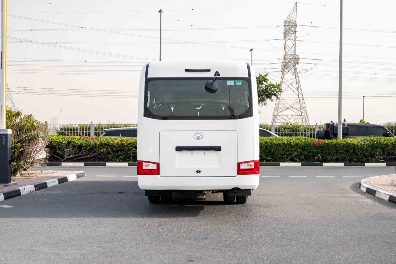 Toyota Coaster  23 Seater 4.2L - White Inside Grey | Export Only