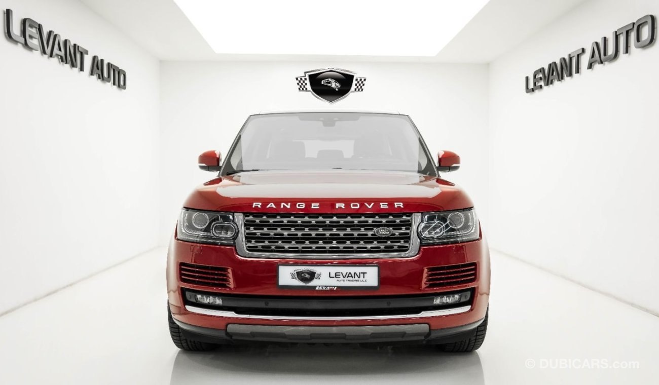 لاند روفر رانج روفر فوج إس إي سوبرتشارج 2017 - GCC - RANGE ROVER VOGUE SE -WITH ATTRACTIVE PRICE