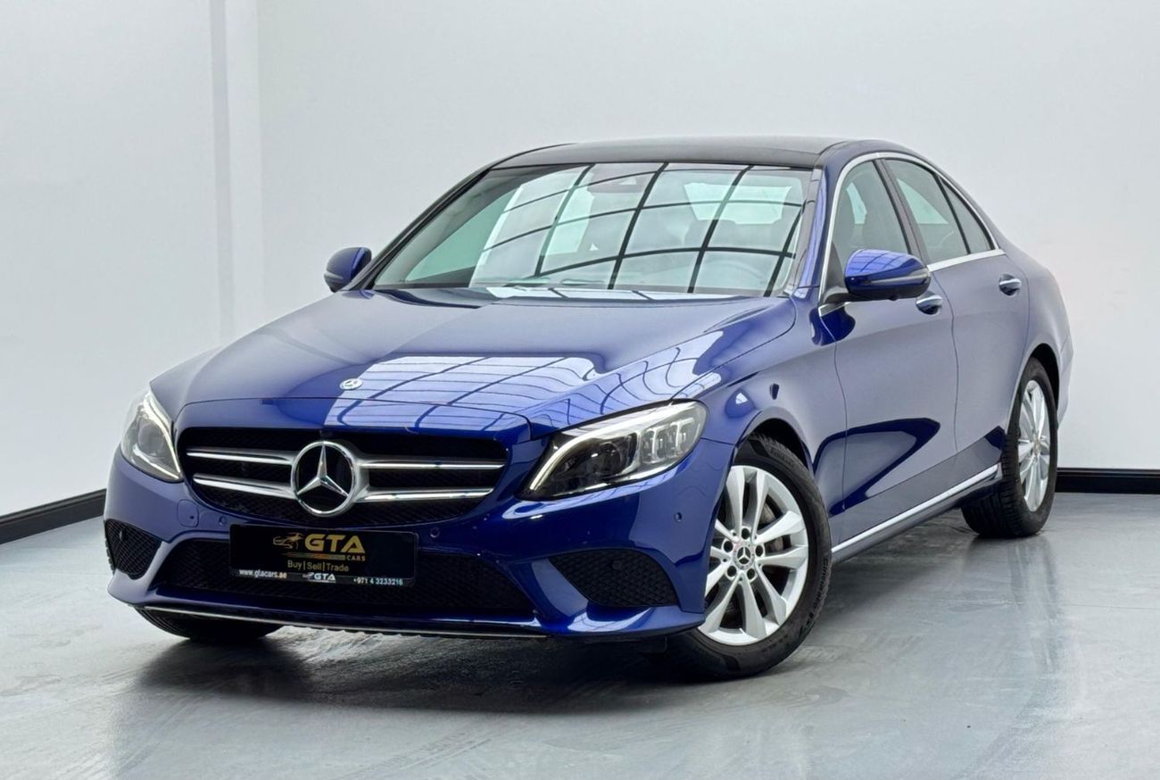 Mercedes-Benz C 300 Std 2.0L (258 HP) 2021 Mercedes-Benz C300 AMG, Full Service History, Warranty, Low Km, Full Option,
