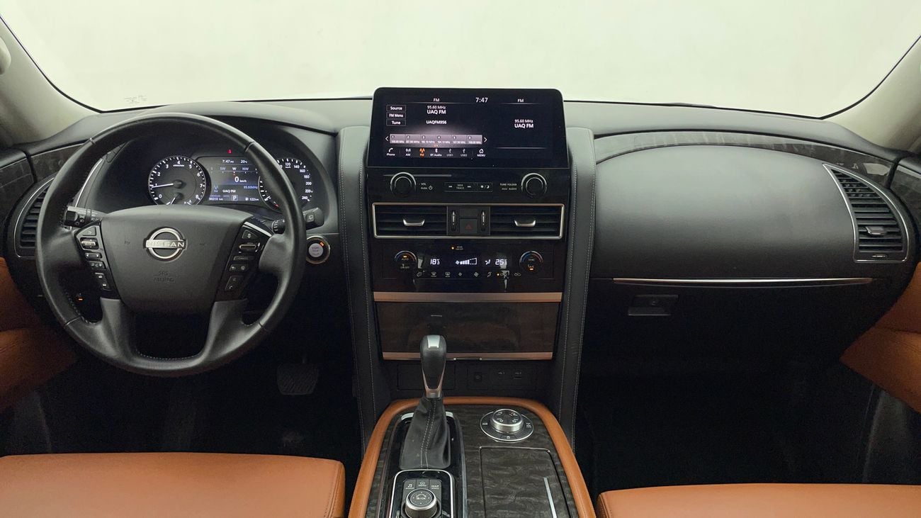 نيسان باترول 2023 SE TITANIUM | AED 2395/Month | 0 DP | 30 Day Return | Warranty | Service History