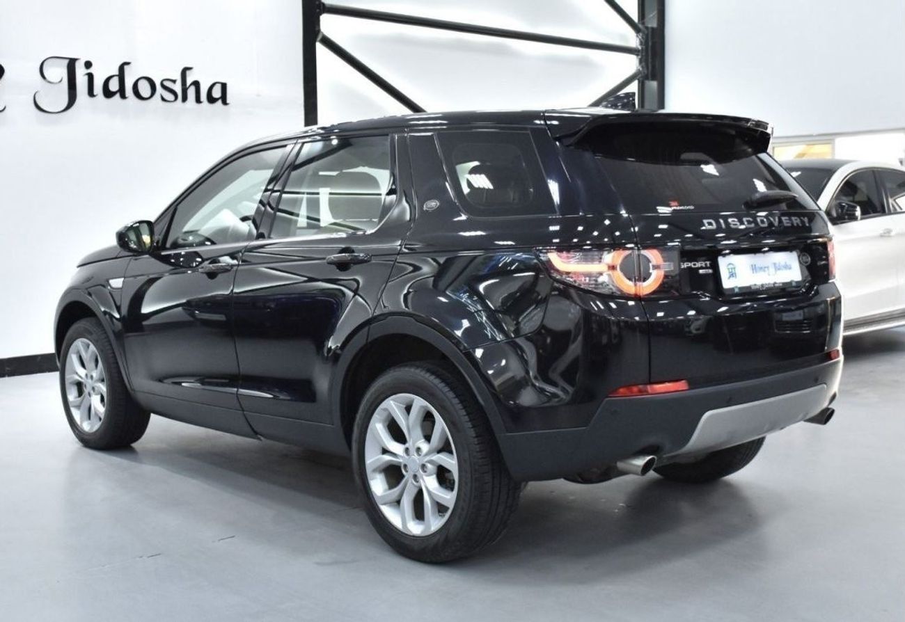 Land Rover Discovery Sport EXCELLENT DEAL for our Land Rover Discovery Sport HSE ( 2018 Model ) in Black Color GCC Specs