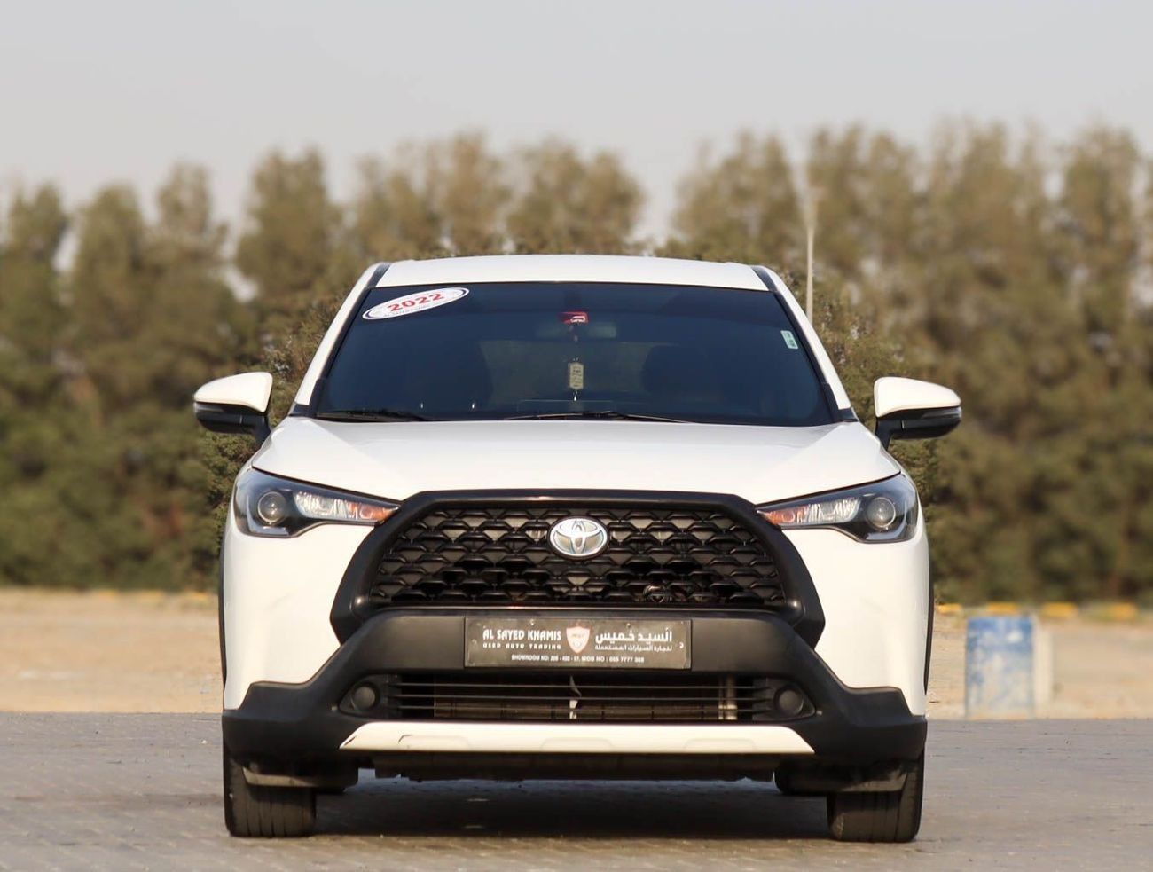 تويوتا كورولا كروس 1.8L XL (HEV) Toyota Corolla Cross Hybrid 1.8L 2022 GCC Original Paint Accident Free, excellent cond