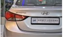 Hyundai Elantra Hyundai Elantra 1.6L 2015 Model!! in Silver Color! GCC Specs