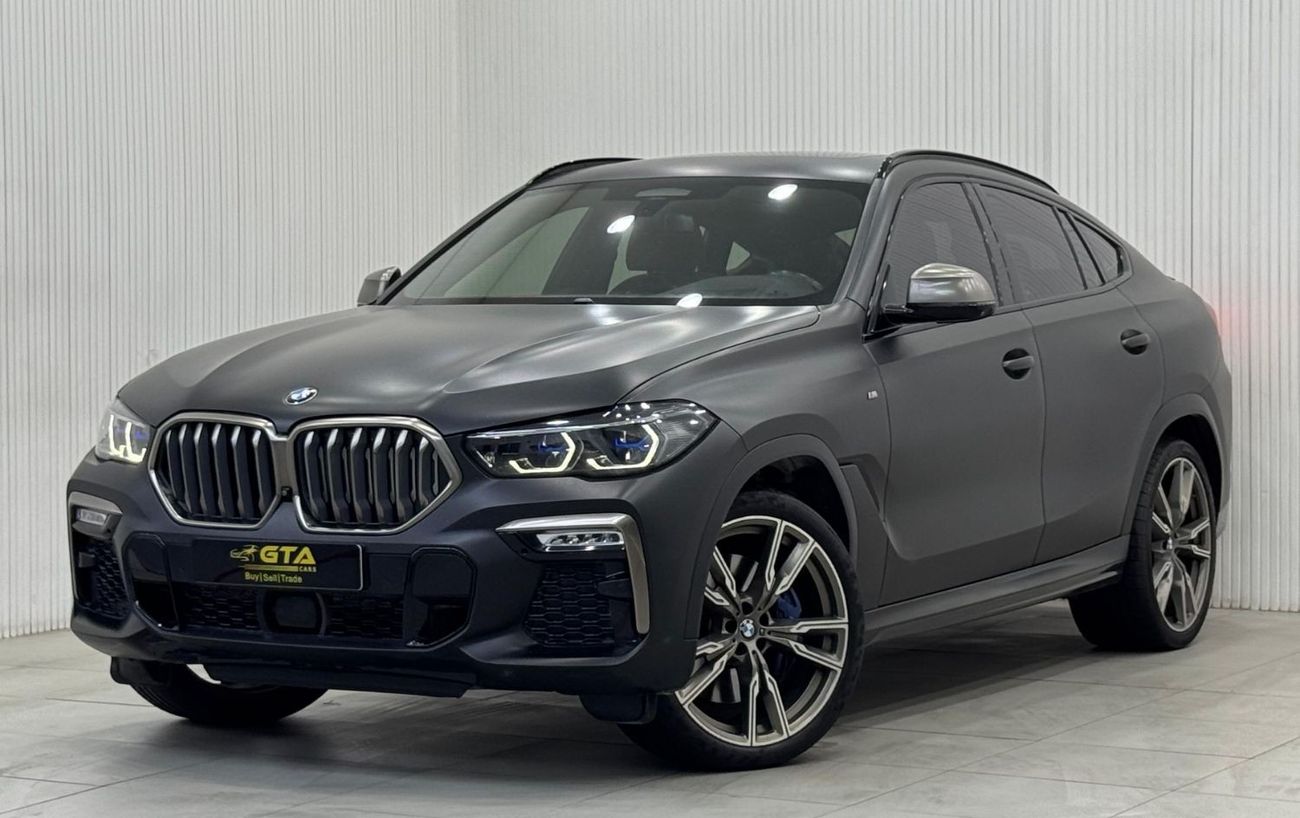 بي أم دبليو X6 M50i 4.4L 2022 BMW X6 M50i, Aug 2026 AGMC Warranty + Service Package, AGMC Full Service History, GCC