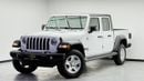 جيب جلادياتور 2020 Jeep Gladiator Sport, 2026 Jeep Warranty, Full Jeep Service History, Low Km, GCC