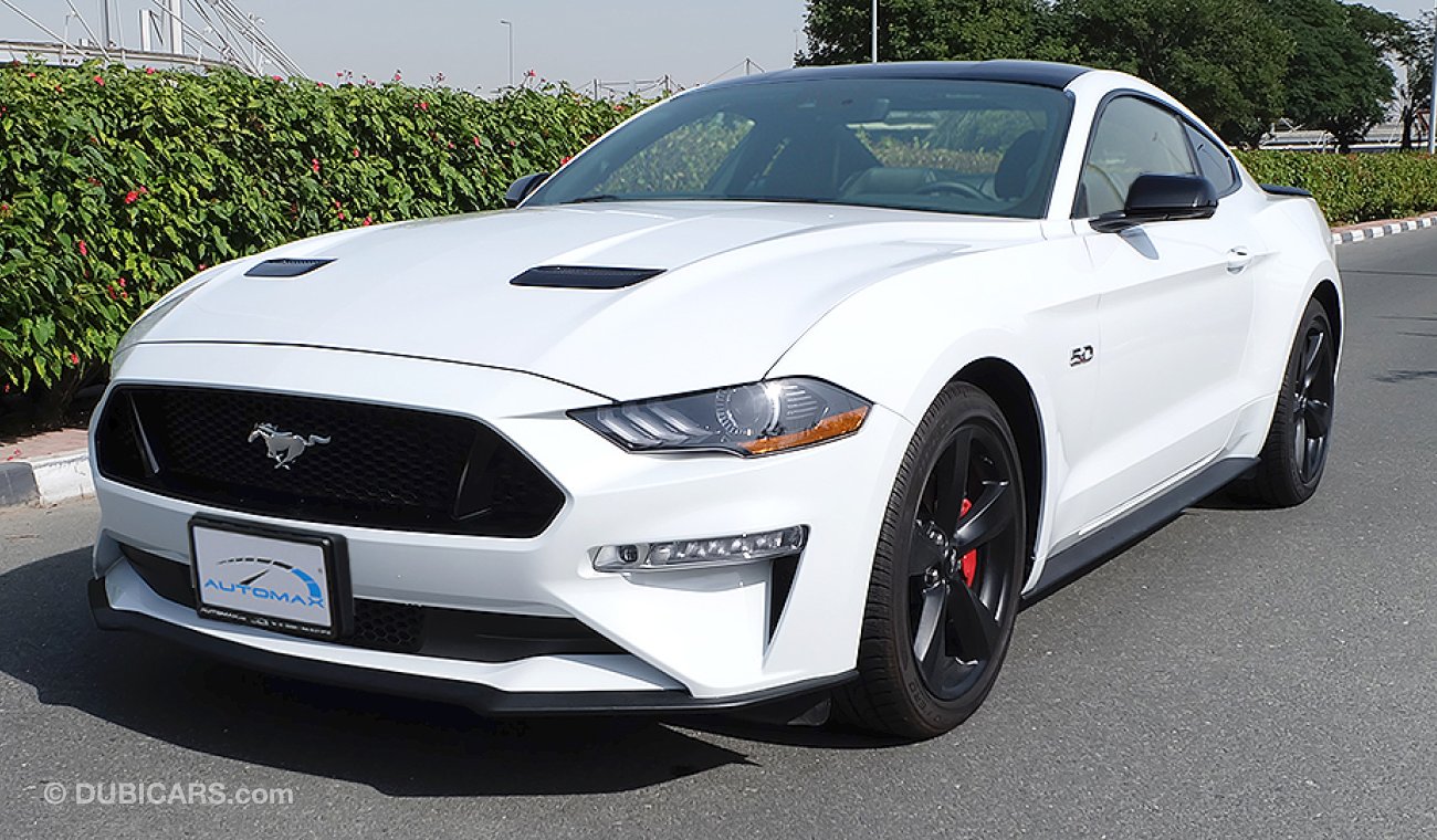 Ford Mustang 2019 GT Premium 5.0 V8 GCC, DIGITAL CLUSTER, 0km w/ 3Yrs or 100K km WTY + 60K km Service @ Al Tayer