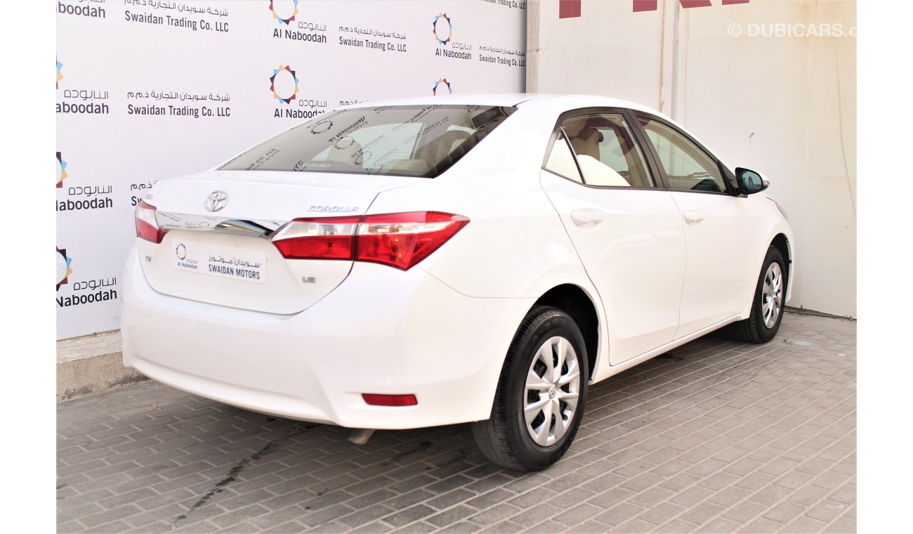 تويوتا كورولا 1.6L SE 2016 GCC SPECS DEALER WARRANTY