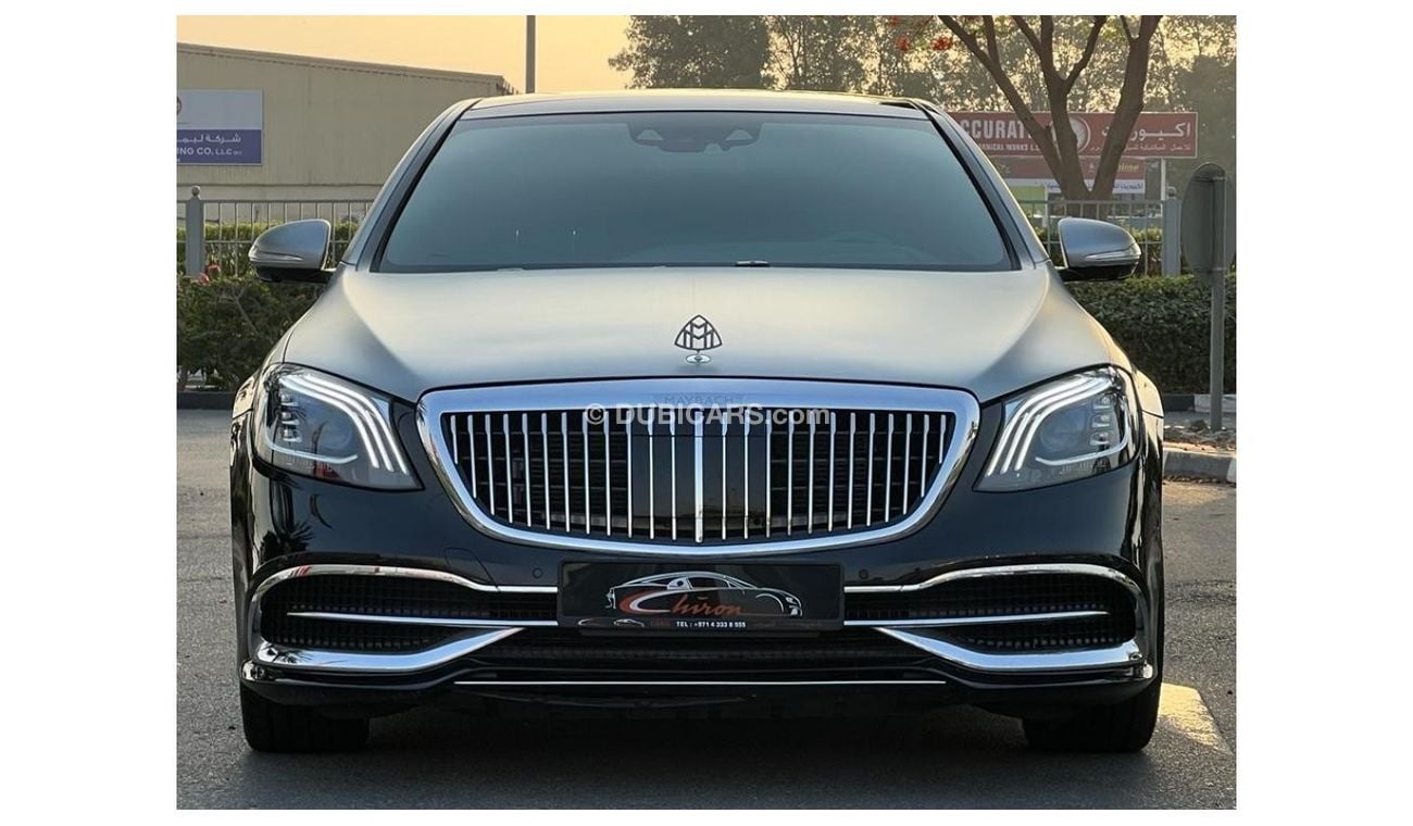 Mercedes Maybach S550 Maybach MERCEDES BENZ S550 2016 BODY KIT MAYBACH 2020 IN PERFECT CONDITION