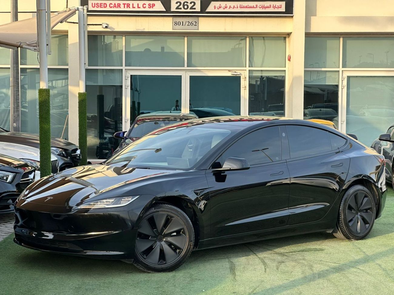 تسلا موديل 3 تسلا موديل 3 ستاندر 2024 خليجي صبغ وكاله تشييكات وكاله تحت الضمان