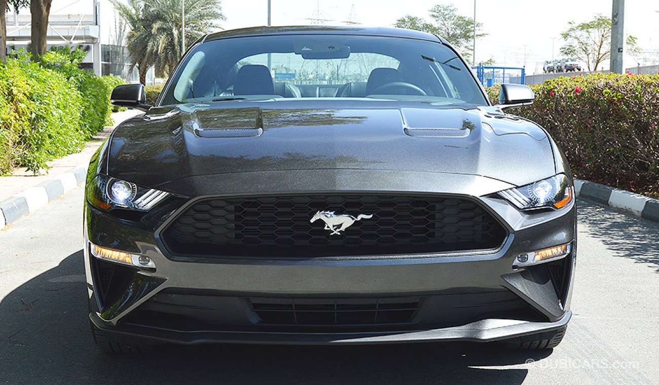 Ford Mustang 2019 Ecoboost, 2.3L GCC, 0km w/ 3 Years or 100K km WRNTY + 60K km Service at Al Tayer