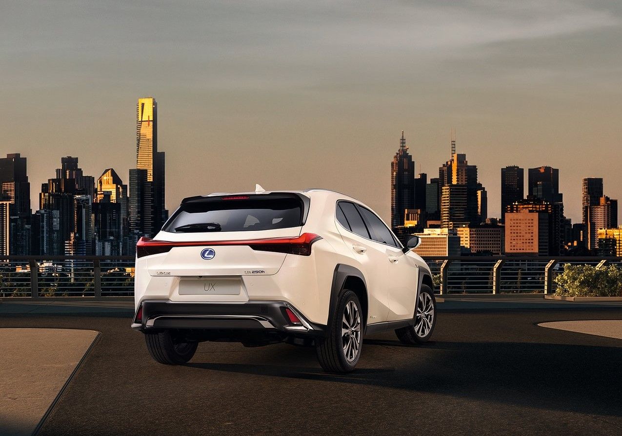 Lexus UX200 exterior - Rear Left Angled