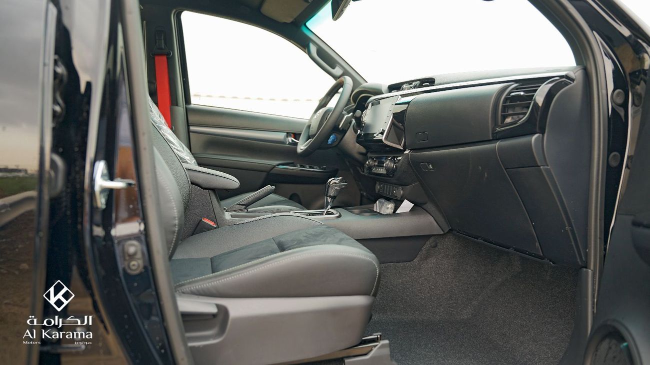 تويوتا هيلوكس محرك V6 سعة 4.0 لتر | كامل المواصفات | كاميرا 360 درجة | قفل تفاضلي | مبدلات سرعة يدوية | مقعد كهربا