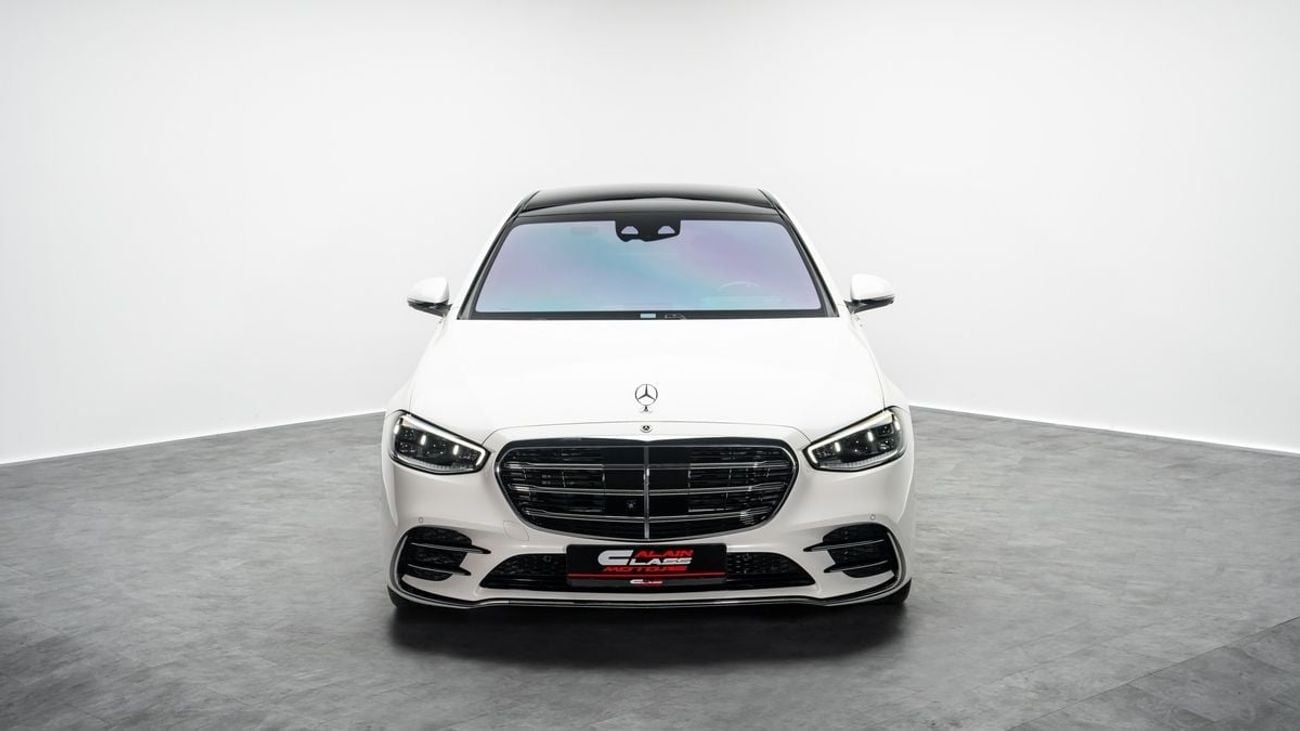 Mercedes-Benz S 580 4MATIC - 2022 - GCC Specs - Under Warranty and Service Contract